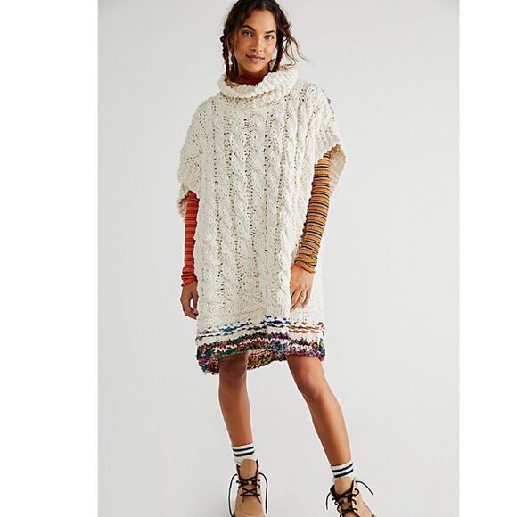 WE THE FREE
Care Fp Sari Not Sari Sweater In Ivory Combo - Picture 1 of 6